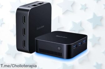 Potencia tus días con el Blackview MP80 Mini PC: velocidad Intel N97 y triple pantalla 4K ¡Super chollo que no puedes dejar escapar, compra ya antes de que se agote!