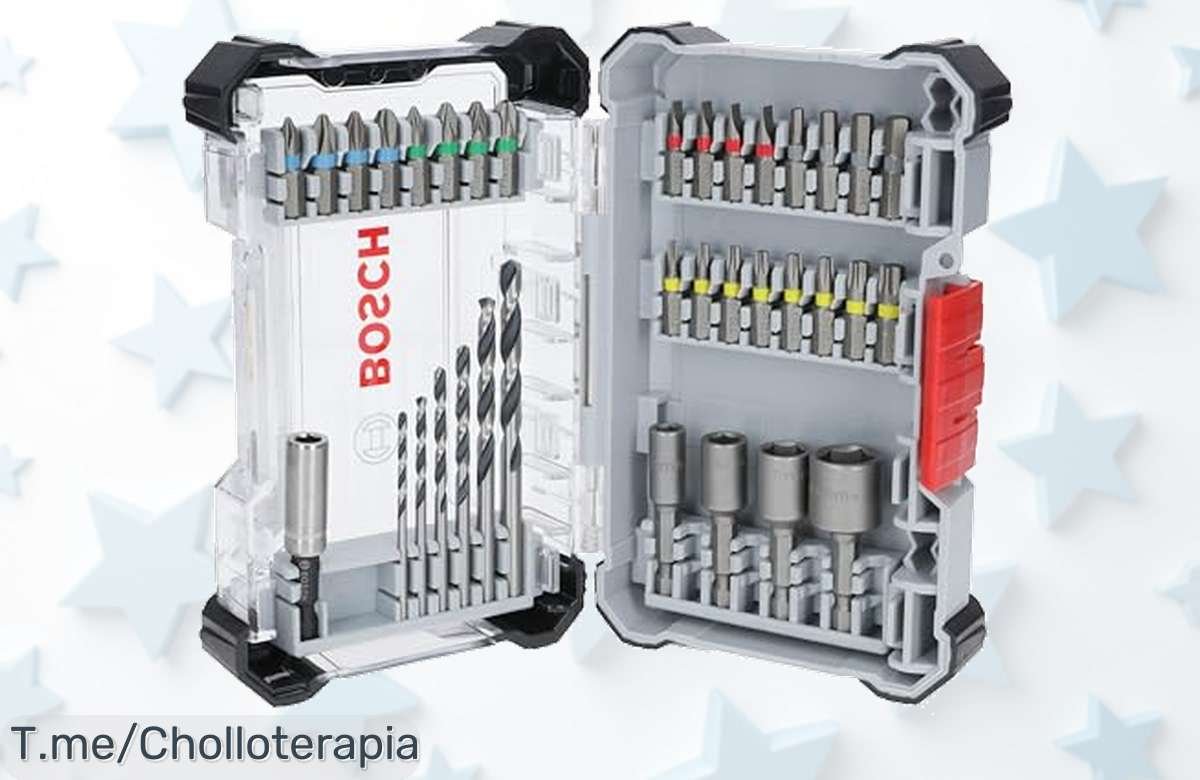 Potente juego de 35 brocas premium a un precio loco: calidad duradera y codificadas por colores para tus proyectos. ¡No te quedes sin el tuyo, oferta limitada!