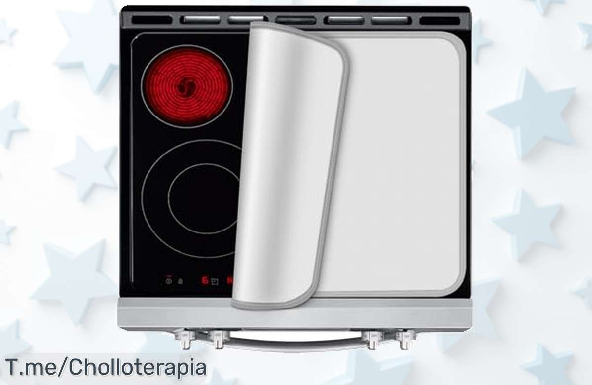 Prolonga la vida de tus quemadores con la Placa de Inducción KitchenRaku, fácil de limpiar y resistente a 450 ℉. ¡Aprovecha este ofertón limitado y compra ya!