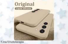 Protege tu Samsung con la funda de silicona líquida, una oferta nunca vista que hará que brille ¡No te quedes sin ella! Compra ya este super chollo antes de agotar stock y disfruta su calidad