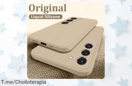 Protege tu Samsung con la funda de silicona líquida, una oferta nunca vista que hará que brille ¡No te quedes sin ella! Compra ya este super chollo antes de agotar stock y disfruta su calidad