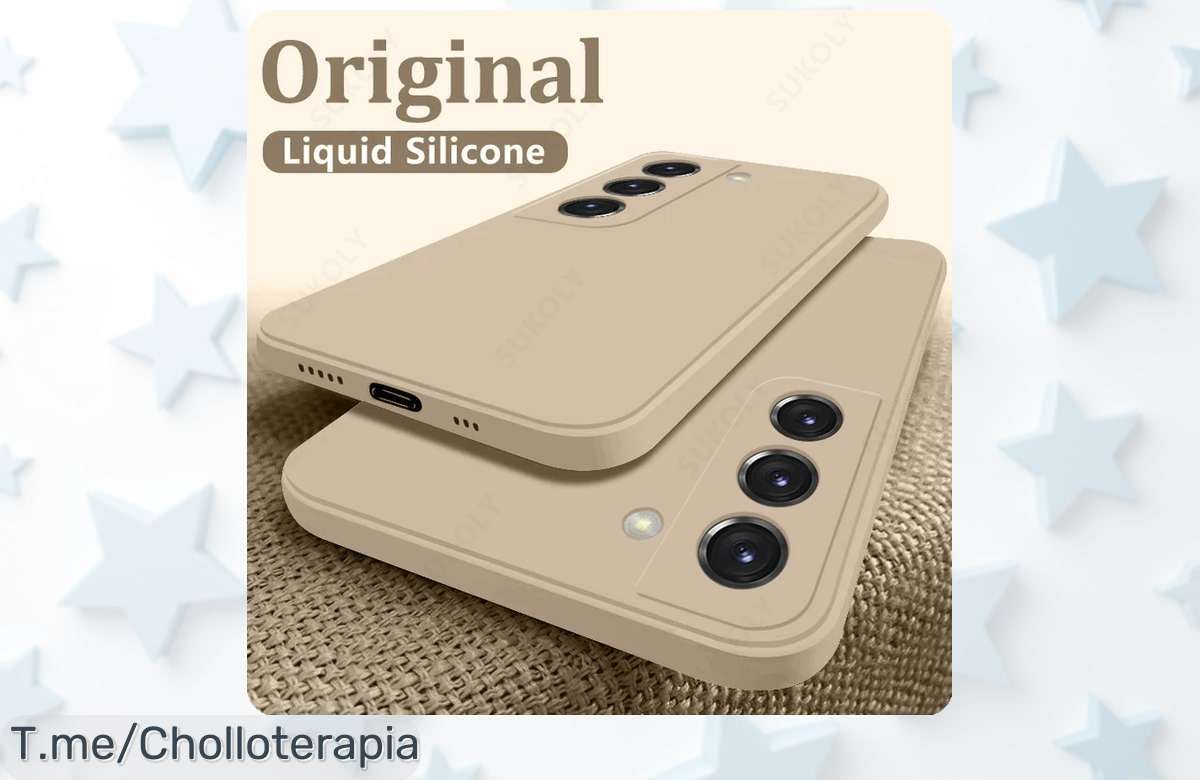 Protege tu Samsung con la funda de silicona líquida, una oferta nunca vista que hará que brille. ¡No te quedes sin ella! Compra ya este super chollo antes de agotar stock y disfruta su calidad.