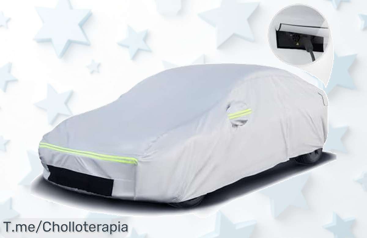Protege tu Tesla Model 3 con la funda impermeable de 6 capas a precio loco y olvídate de arañazos mientras brilla como nuevo. ¡Aprovecha esta oferta limitada!
