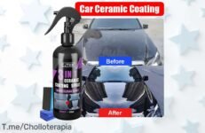 Protege tu auto con nuestro revestimiento nano de cerámica, una capa mágica que lo hace brillar y repele el agua ¡Aprovecha este super chollo antes de que se agote!