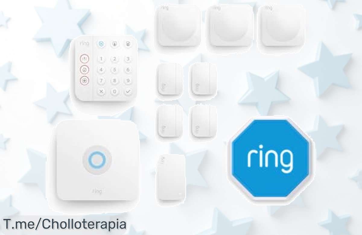 Protege tu hogar con el kit de Ring Alarm L a un precio loco: vigilancia 24/7 y alertas desde tu móvil. ¡No te quedes sin esta oferta única, actúa ya!
