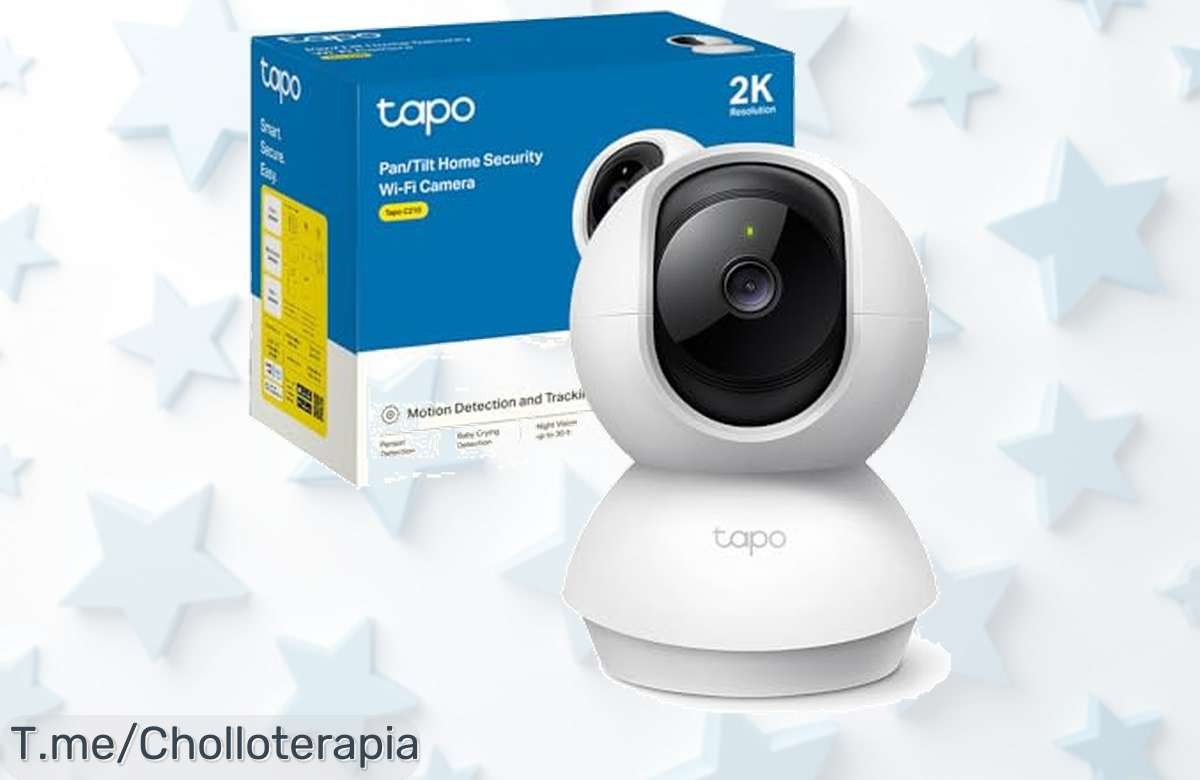Protege tu hogar con la increíble cámara Tapo C210 360° y visión nocturna a un precio loco ¡Aprovecha este super chollo antes de que se acaben las unidades limitadas!