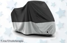 Protege tu moto con nuestra funda impermeable y a prueba de sol: ¡super chollo! Usa el código para un descuentazo, pero apúrate, ¡oferta limitada que no puedes dejar pasar!