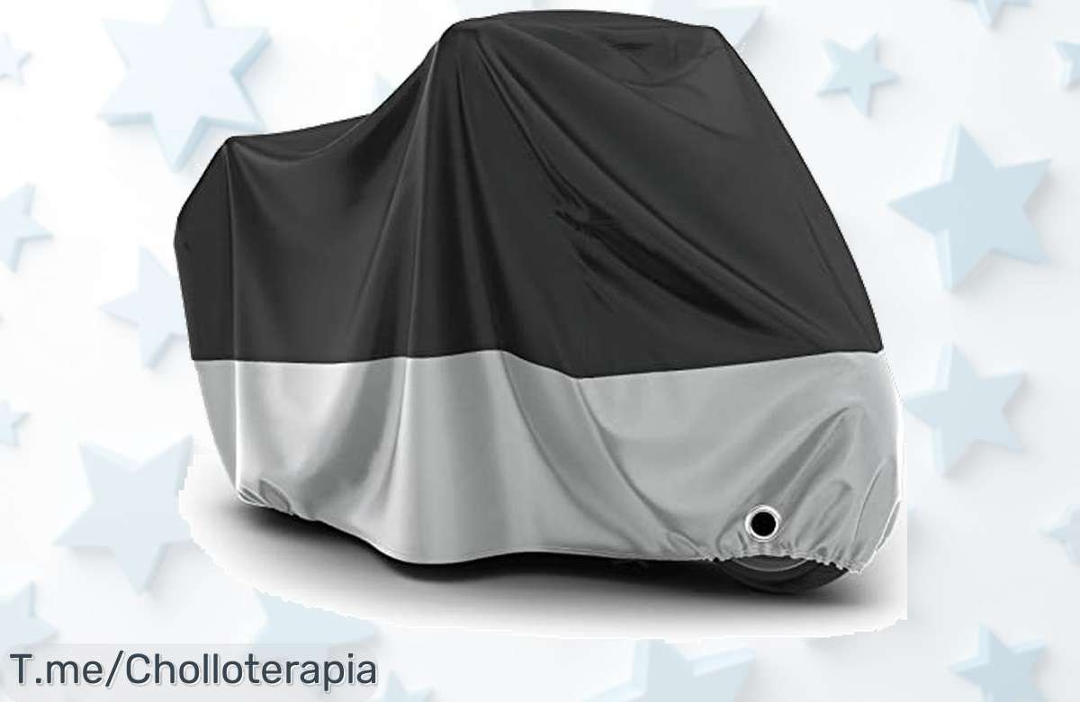 Protege tu moto con nuestra funda impermeable y a prueba de sol: ¡super chollo! Usa el código para un descuentazo, pero apúrate, ¡oferta limitada que no puedes dejar pasar!
