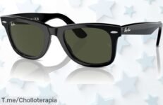 Ray-Ban Wayfarer Classic en negro y habana: ¡Super chollo con estilo irresistiblemente fresco! No dejes pasar esta oferta única, stock limitado, compra ahora antes que se agoten