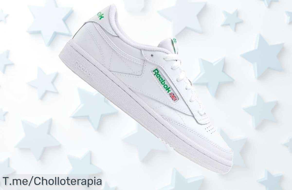 Reebok Club C 85: ¡Las Sneakers de Piel que Todos Quieren a un Precio Loco! Atrévete a Lucir Estiloso y Atraer Miradas, ¡Compra Ahora Antes de Que Se Agoten!