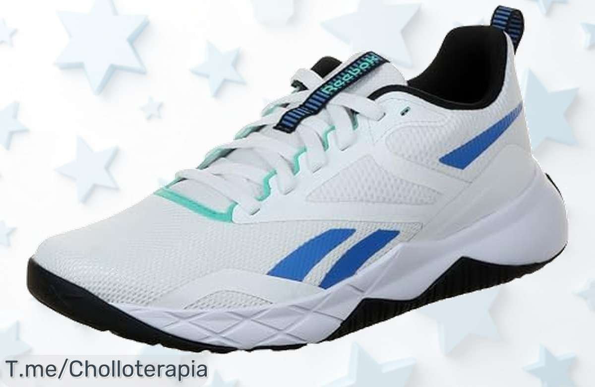 Reebok Entrenador Nfx: Chollazo de zapatos que se adaptan a ti, rendimiento espectacular y agarre total. ¡No te pierdas esta oferta limitada! Mejora tu entrenamiento ya.
