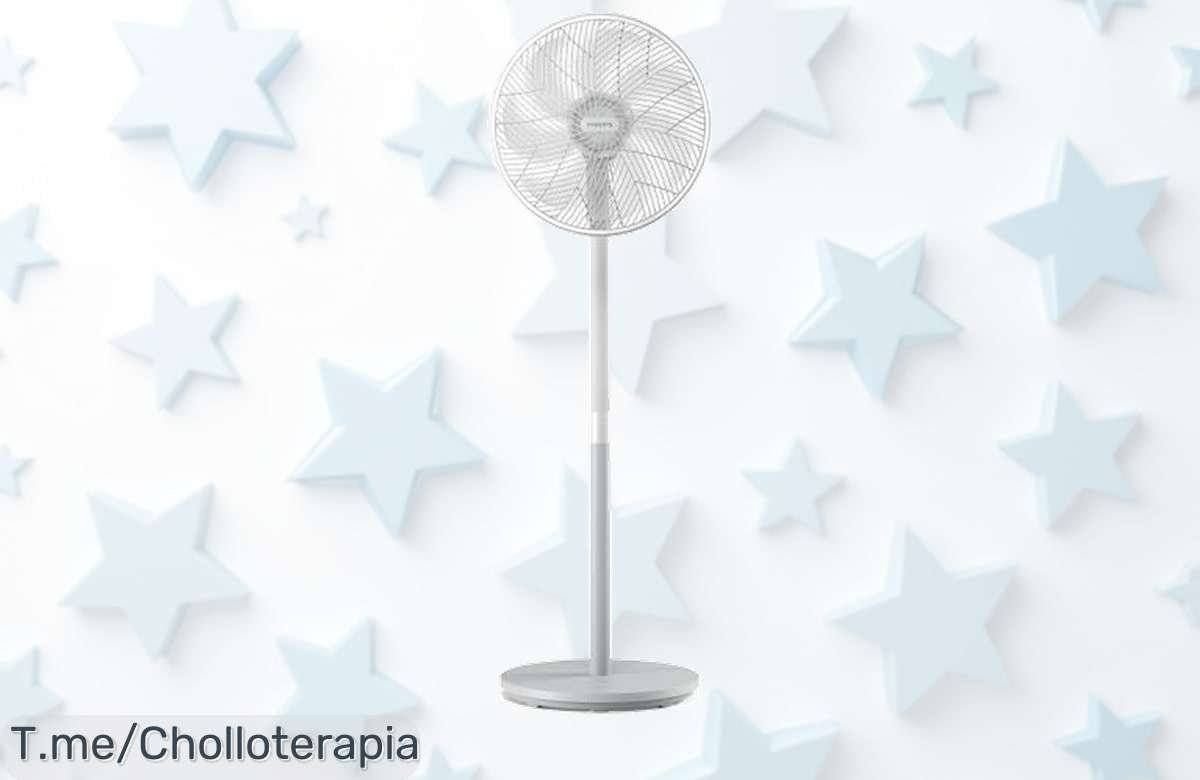 Refresca tu verano con el ventilador ultrasilencioso PHILIPS Serie 2000 a un precio loco y disfruta de frescura en silencio. ¡No esperes más, actúa ya antes de que se agote!