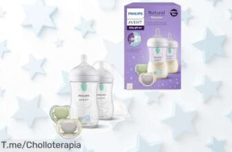 Regala felicidad a tu bebé con el set Philips Avent Natural Response: 2 biberones anticólicos y chupetes Ultra Air a precio loco, ¡ofertón solo por tiempo limitado!