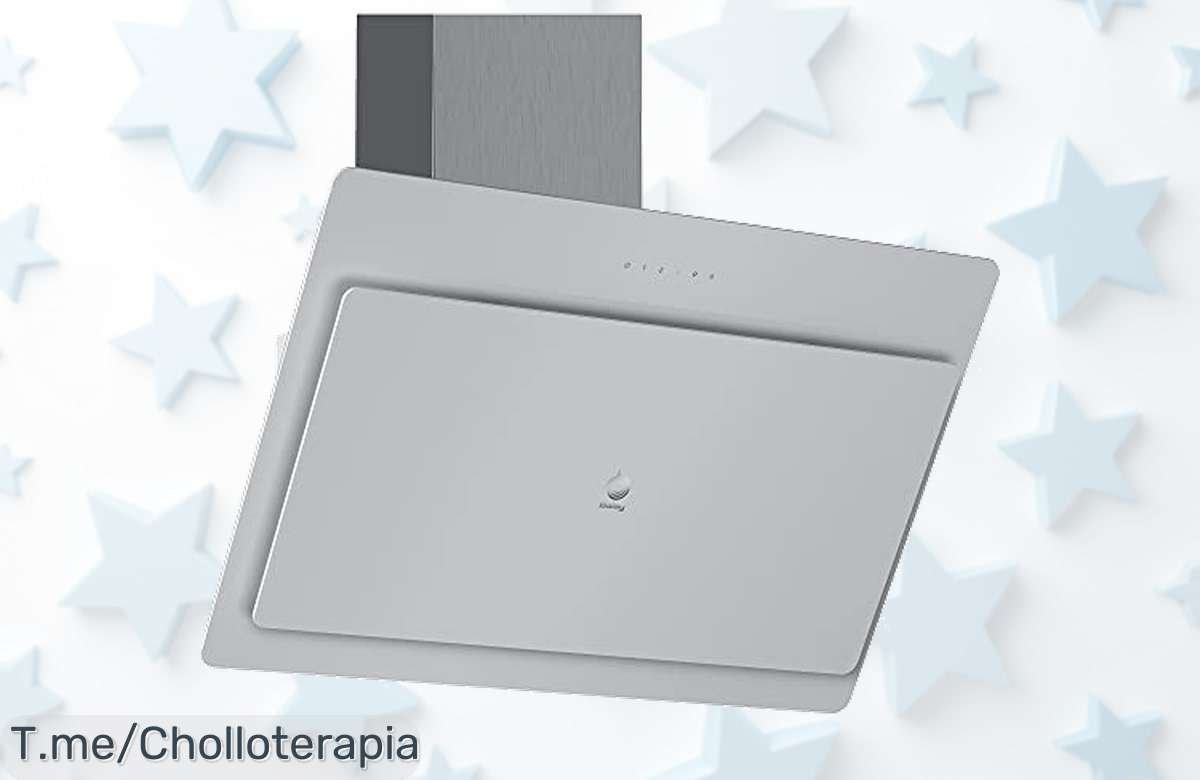 Renueva tu cocina con la campana Balay 3BC587GB, diseño elegante y fácil de usar. ¡Aprovecha este ofertón único y transforma tus cookouts ya mismo!
