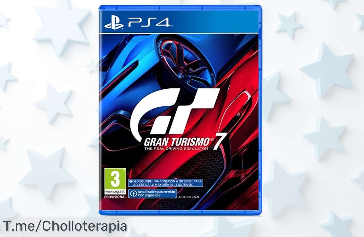 Revive tus mejores recuerdos con Gran Turismo 7, la adrenalina de cada carrera te espera. ¡Aprovecha este ofertón único y hazlo tuyo antes que se agote!