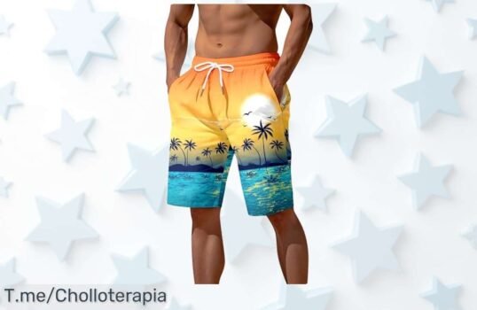 Revoluciona tu verano con estos pantalones cortos de 3D a precio loco, ajuste perfecto y estilo único ¡No te quedes sin el tuyo, este ofertón vuela!