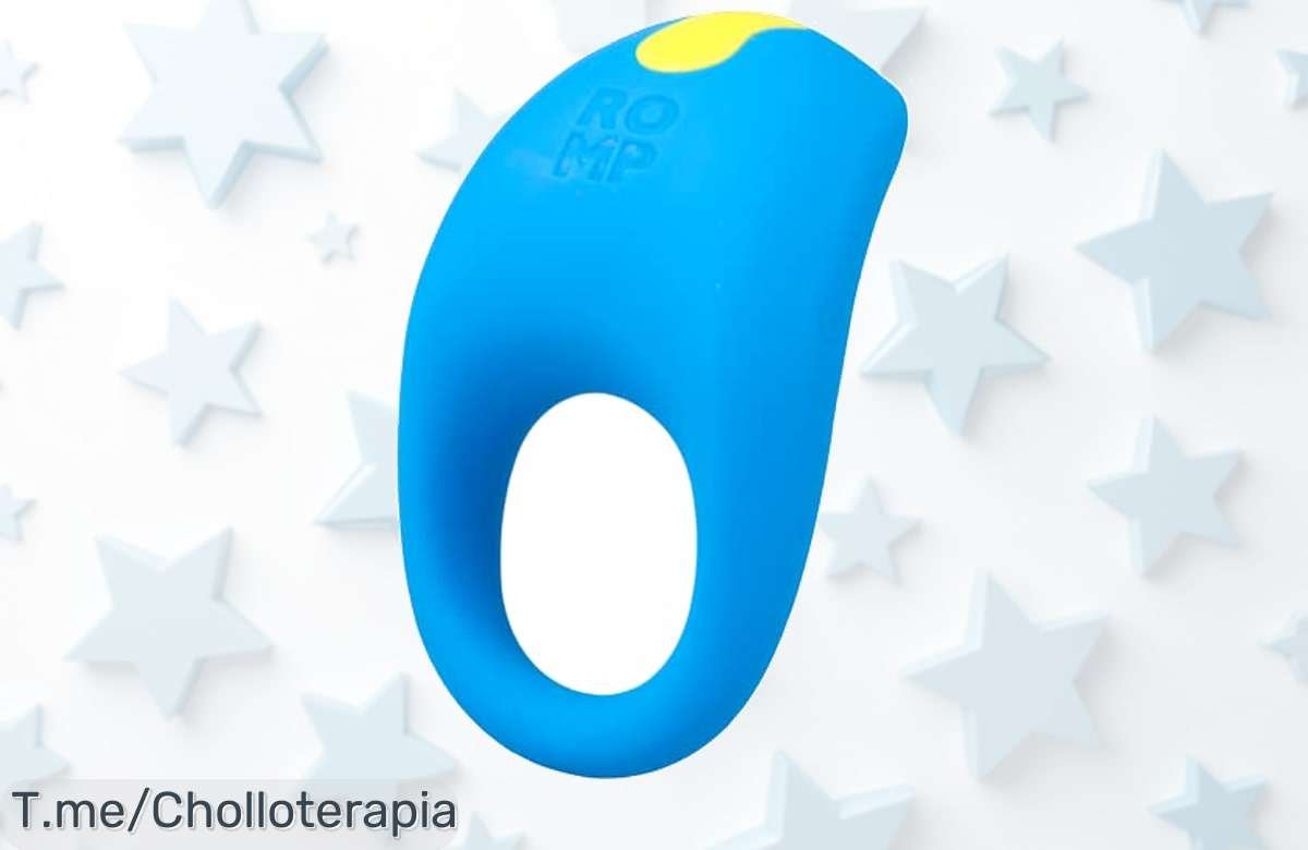 Romp Juke: El anillo vibrante que transforma tus noches. 6 modos de diversión y 100% impermeable a un precio loco. ¡Consíguelo ya, oferta limitada!