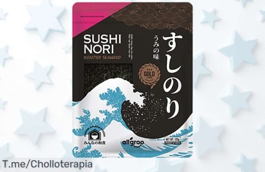 Sabor auténtico de Corea al alcance de tu mesa: 50 hojas de Alga Nori a precio loco, llenas de minerales ¡No te pierdas este ofertón, corre antes que se agoten!