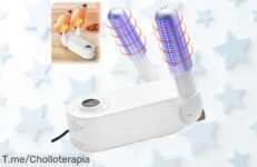 Secador eléctrico de zapatos: elimina humedad y olores con diseño plegable y temporizador inteligente ¡Aprovecha este ofertón único antes de que se agote!