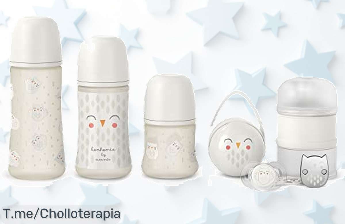 Set Premium Suavinex: El kit que tu bebé necesita para alimentarse sin líos. Aprovecha este super chollo y consigue el mejor cuidado antes de que se agote, ¡date prisa!