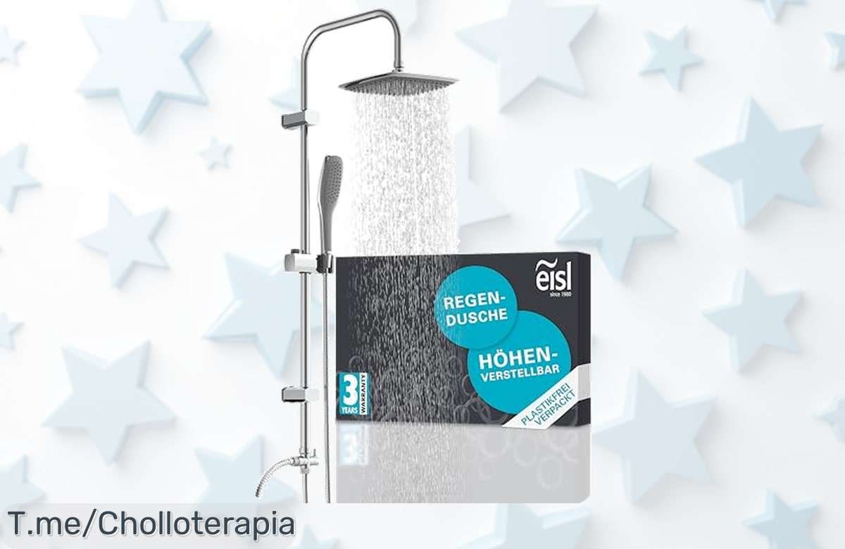 Transforma Tu Baño En Un Spa Con La Ducha Mágica ¡Super Chollo! Disfruta De Lujo Sin Corrosión Y Hazla Tía Ya Antes Que Esta Ofertón Se Agote ¡No Esperes Más!