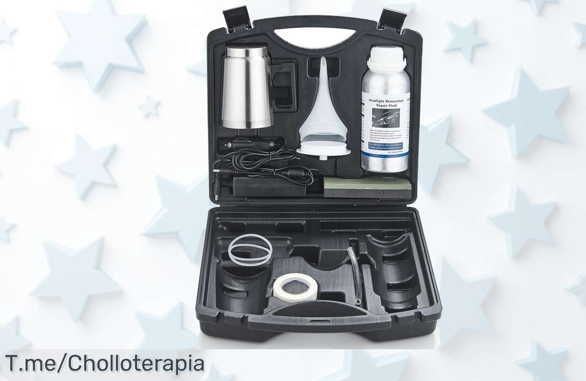 Transforma la apariencia de tu coche con nuestro kit de pulido mágico, mejora la visibilidad y estilo a un precio loco. ¡No te quedes sin el tuyo, las unidades vuelan!