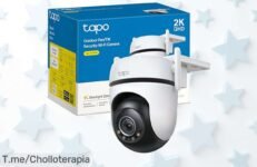 Transforma la seguridad de tu hogar con la cámara WiFi 360° a precio loco Imágenes 2K QHD y alertas personalizables para una protección brutal ¡Compra ya antes que se agote!