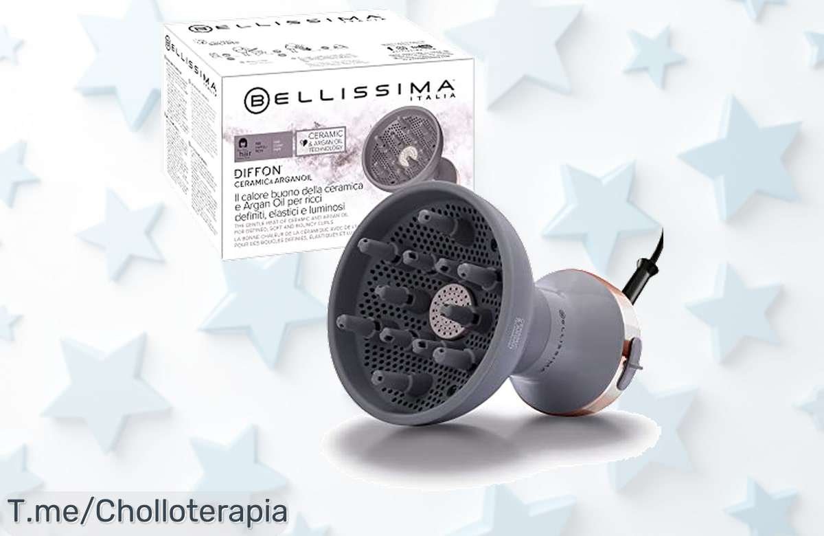 Transforma tu cabello de encrespado a rizos espectaculares con el Imetec Diffon: ¡ofertón único y precio loco! Aprovecha esta oportunidad limitada ahora mismo.