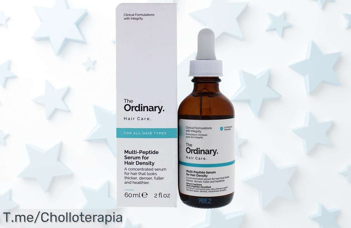 Transforma tu cabello delgado en una melena abundante con nuestro Polipéptido Mágico, ¡ofertón nunca visto! Aprovecha este precio loco y actúa ya antes de que se acabe.