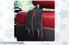 Transforma tu coche con el gancho trasero que todos desean, ¡almacenamiento increíble y estilo único! Aprovecha este ofertón antes de que se agote