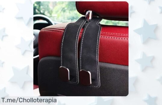 Transforma tu coche con el gancho trasero que todos desean, ¡almacenamiento increíble y estilo único! Aprovecha este ofertón antes de que se agote