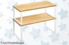 Transforma tu cocina con el estante para especias SONGMICS: resistencia increíble y organización total No dejes pasar este ofertón único, ¡actúa ya antes que se agote!