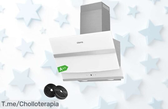 Transforma tu cocina con la Campana Extractora CIARRA y su increíble poder de 650m³-h No te pierdas este ofertón único que hará brillar tu hogar, ¡compra ya!