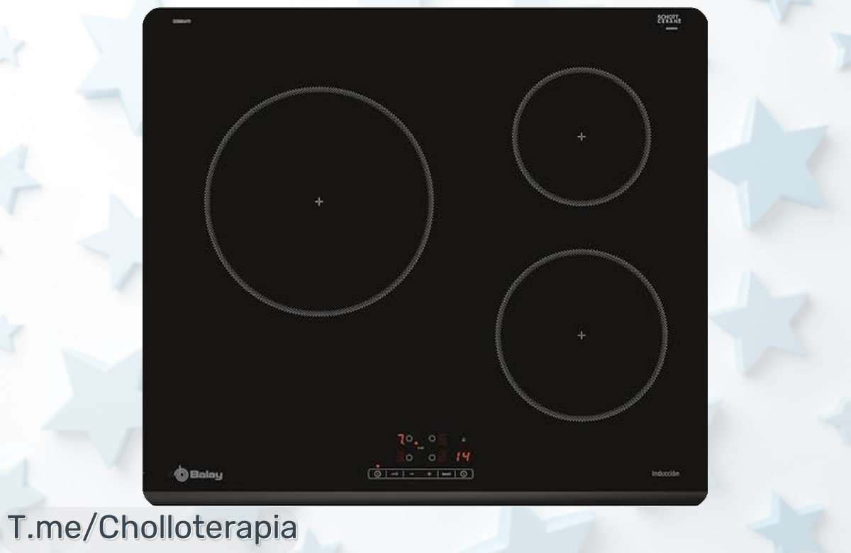 Transforma tu cocina con la Encimera Balay: cocción rápida y limpieza fácil, ¡un ofertón que no puedes dejar pasar! Apresúrate, es un precio loco y solo por tiempo limitado.