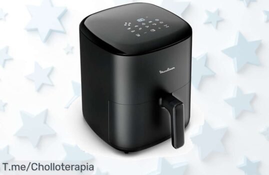 Transforma tu cocina con la Freidora de Aire Moulinex Easy Fry Max, ahorra hasta un 70% de energía y sorprende a todos ¡No pierdas este ofertón exclusivo, cómprala ya!