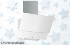 Transforma tu cocina con la campana Balay 3BC565GB: elegante diseño, brillante iluminación LED y filtros lavables ¡No te pierdas este super chollo antes que se agote!