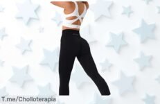 Transforma tu entrenamiento con las mallas NVGTN, suaves y ajustadas Siéntete fabulosa en el gimnasio a un precio loco ¡No te quedes sin ellas, oferta limitada!
