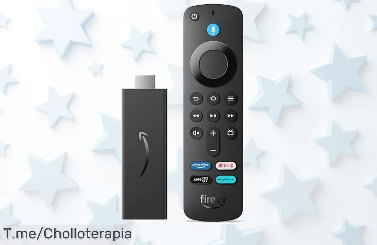 Transforma tu entretenimiento con el Amazon Fire TV Stick HD a un precio loco, acceso a miles de películas y música. ¡Aprovecha este super chollo antes de que se acabe!