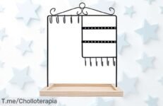 Transforma tu espacio con el soporte de joyas Unipampa: elegancia y organización inigualable en un solo producto ¡Aprovecha este chollazo antes que se agote!