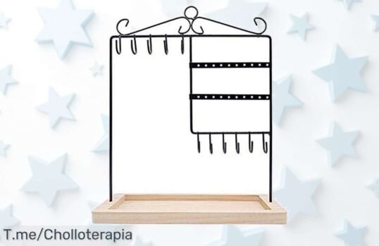Transforma tu espacio con el soporte de joyas Unipampa: elegancia y organización inigualable en un solo producto ¡Aprovecha este chollazo antes que se agote!