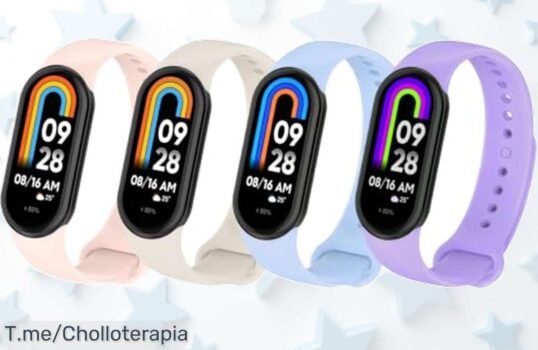 Transforma tu estilo con las 4 Correas de Silicona para Xiaomi Mi Band 9-8 a un precio loco, ¡personaliza tus colores vibrantes antes que volen! ¡Compra ya este ofertón único!