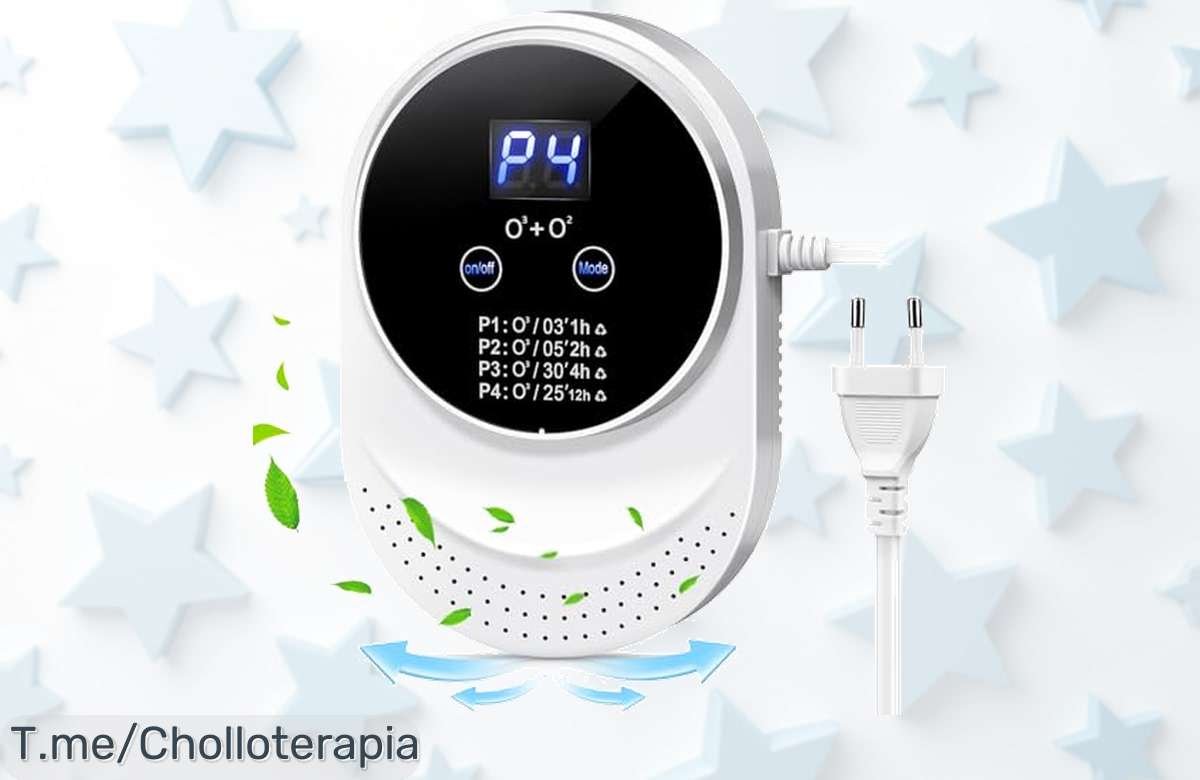 Transforma tu hogar con ICARE, elimina olores y bacterias al instante sin filtros. Aprovecha este ofertón único a un precio loco, ¡compra ahora antes de que se agote!