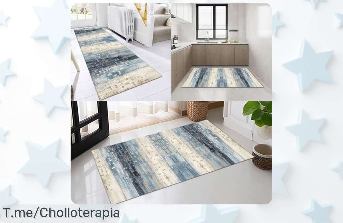Transforma tu hogar con la alfombra OFOFNG: antideslizante y personalizable, ¡super chollo para que cada rincón brille! Aprovecha este ofertón antes de que se agote.