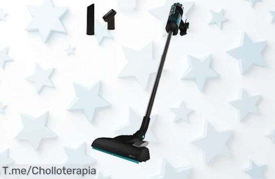 Transforma tu hogar con la aspiradora Cecotec Conga Popstar 600, succión potente y cabezal que llega a todo ¡Solo por tiempo limitado, aprovecha este ofertón único!