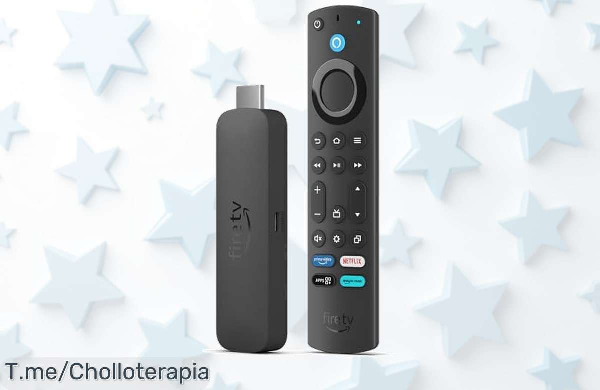 Transforma tu hogar en un cine 4K con el Amazon Fire TV Stick 4K Max a precio loco, vive la diversión al máximo y aprovecha esta oferta única antes de que se acabe.