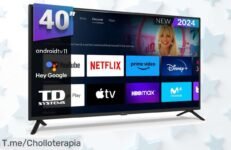 Transforma tu hogar en un cine con la Smart TV de 40 Full HD, controla todo solo hablando y disfruta historias como nunca ¡No te quedes sin este ofertón limitado!
