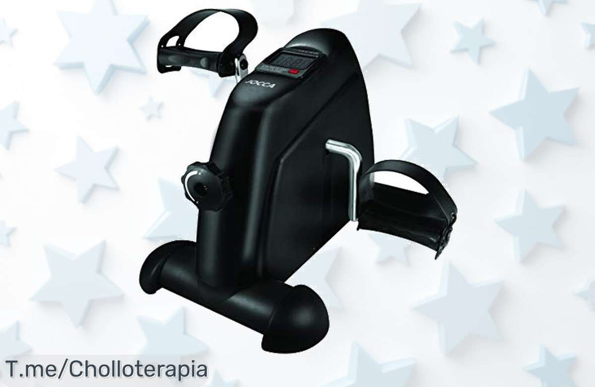 Transforma tu hogar en un gimnasio con el pedaleador Jocca, ¡ejercítate con diversión y aprovecha este ofertón único antes de que se agote, haz clic ya!