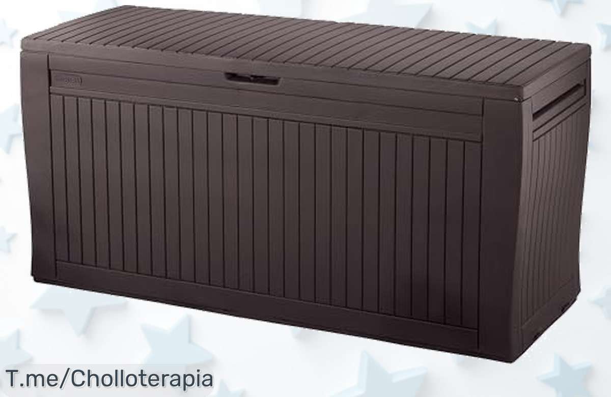 Transforma tu jardín con el Arcón Keter Comfy de 270L a un precio loco, fácil de mover y montar. ¡No te quedes sin él! Oferta limitada que no se repetirá.