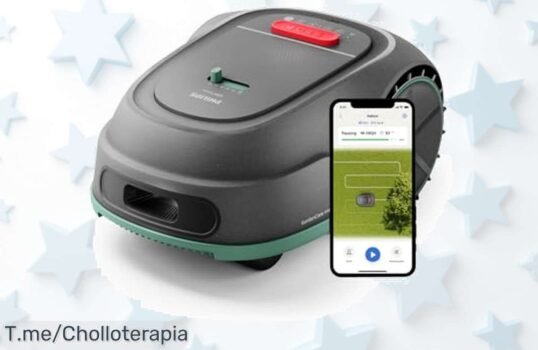 Transforma tu jardín en un paraíso con el Philips Serie 3000 Robot cortacésped, corte rápido y mapeo preciso a un precio loco ¡No dejes pasar este super chollo, compra ya!