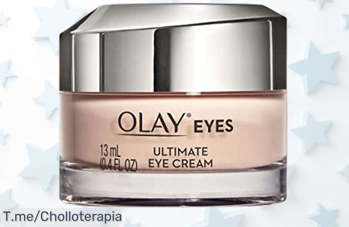 Transforma tu mirada con Olay Eyes Ultimate Eye Cream: adiós ojeras y arrugas en un solo paso. Aprovecha este ofertón limitado para brillar como nunca, ¡compra ya!